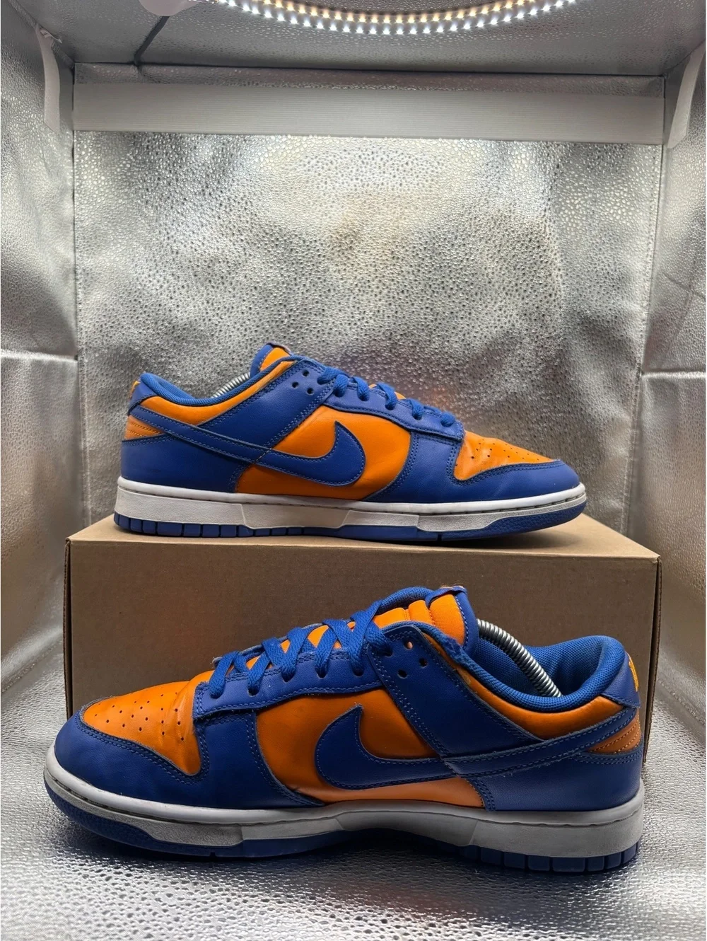 Nike dunk low retro knicks